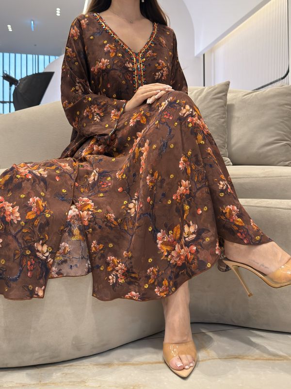 Pure Crepe Jacquard Zari